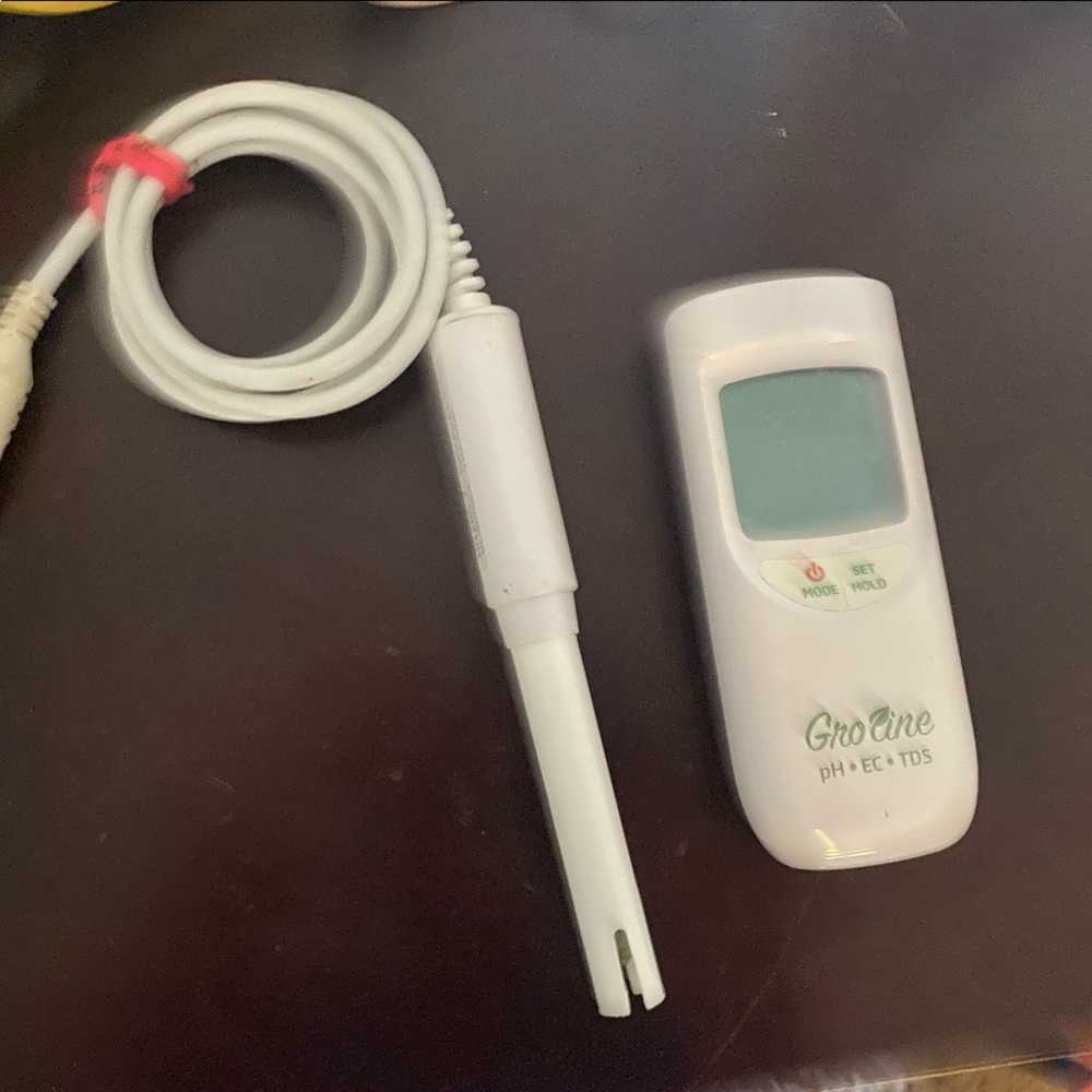 PH,EC,TDS from grow line multi soil testing meter